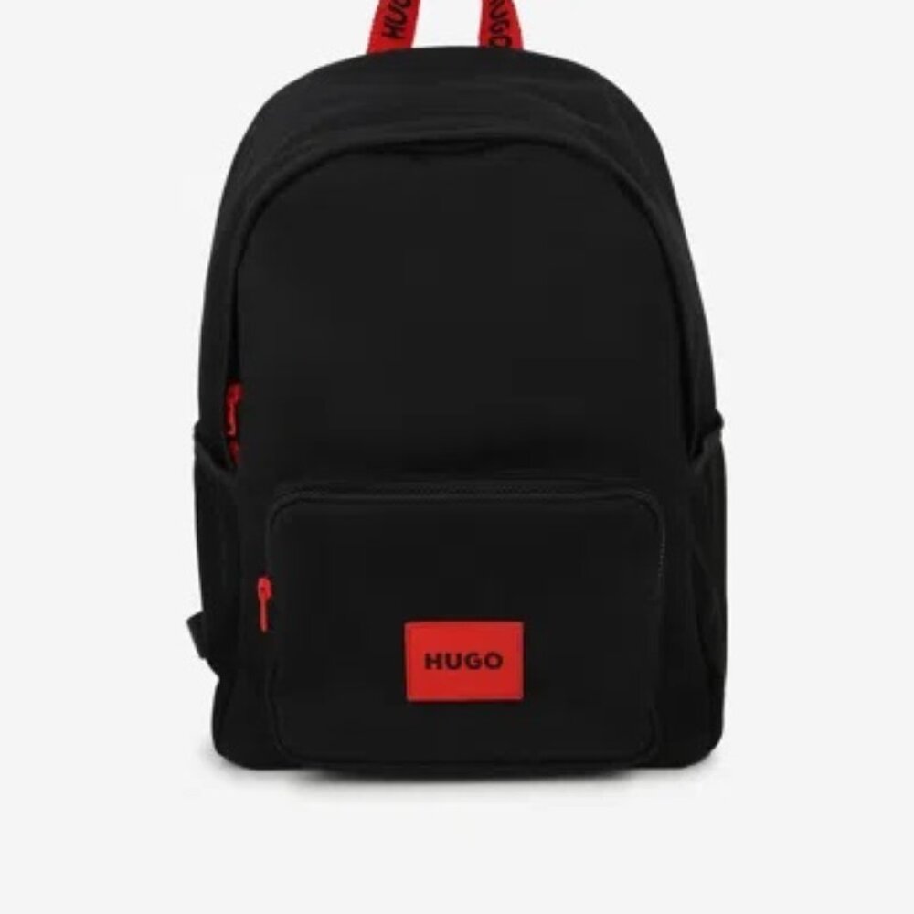 NWT Hugo Kids unisex Thunderstorm Backpack In Black